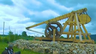 The Most Powerful Ancient Siege Weapon The Trebuchet [upl. by Chandal]