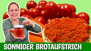 Bester Tomatenaufstrich auf Vorrat kalorienarm vegan amp sooo lecker 😋👍 [upl. by Gleeson]