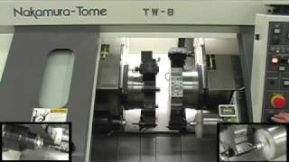 Methods Machine Tools NakamuraTome TW8 Multitasking Lathe [upl. by Haletky]