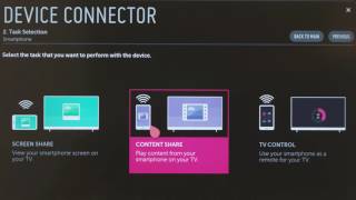 LG Content Share How Share amp Play Your Media Files on Your TV 2016  2017 [upl. by Arriek]