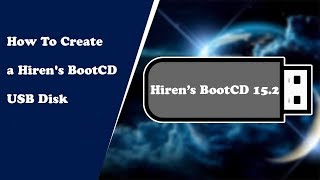 How to run the Hirens BootCD 152 from a USB Flash Drive [upl. by Pressman]