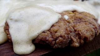 Chicken Fried Steaks with Gravy KuchniaKwasiora [upl. by Thia]