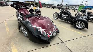 Boss Hoss V8 Monster Bikes The biggest and baddest bikes on the road Sturgis 2024 [upl. by Leitnahs]