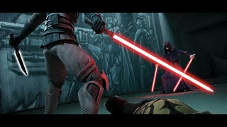 Darth Maul amp Savage Opress Vs Darth Sidious  EXTENDED FIGHT [upl. by Innavoij]