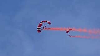 Red Devils Parachute Jump Ayr Festival [upl. by Cy]