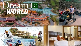 Dreamworld resort in Karachi family water park farmhouse Karachi ka sab se bara water park UZMAIR [upl. by Diley94]