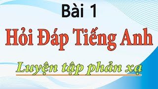 Bài 1  Luyện tập hỏi đáp tiếng anh giao tiếp hằng ngày [upl. by Ranna476]