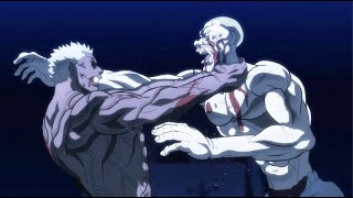 Jack Hanma VS Kure Raian Full Fight  Baki Hanma VS Kengan Ashura [upl. by Yatnwahs]