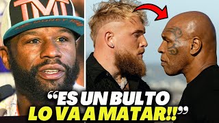 MAYWEATHER DA DURO PRONOSTICO DE TYSON VS JAKE PAUL🤯 [upl. by Nylirej918]