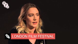 Saoirse Ronan screentalk  BFI London Film Festival [upl. by Annaej]