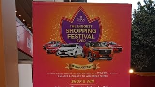 sham jewellers sector 34 chandigarh the biggest shoping festival Live [upl. by Lorrimer]