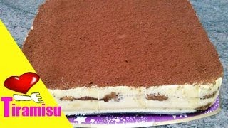 Como hacer tarta de Tiramisu recetas de cocina con Mila [upl. by Cosme602]