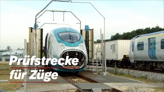 Die erste Runde  Auf der Prüfstrecke für Züge  EisenbahnRomantik [upl. by Eiznekcam]