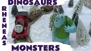 Thomas The Tank Engine Rheneas and The Dinosaur Toy Train [upl. by Olwen137]