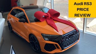 2022 Audi RS3 v Benz A45s AMG Price Review Part 1  Monthly Installment  Cost Of Ownership  Extras [upl. by Ives]