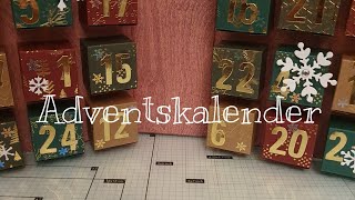 ☆BUCH ADVENTSKALENDER ☆ action adventskalender diy art basteln watchmecraft [upl. by Dorian]