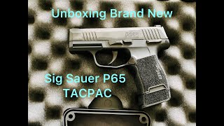 Unboxing  Sig P365 TAC PAC [upl. by Nelyag]