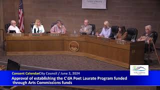 Coeur dAlene City Council Meeting 7224 [upl. by Spatz]