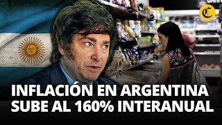 JAVIER MILEI inicia quotliberaciónquot de precios en Argentina con INFLACIÓN DEL 1609   El Comercio [upl. by Gunar]