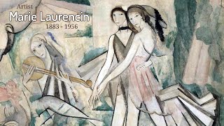 Artist Marie Laurencin 1883  1956 French Painter amp Printmaker  WAA [upl. by Adieno]