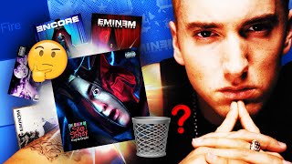 Every EMINEM Album Ranked Album Tier List [upl. by Nnair]