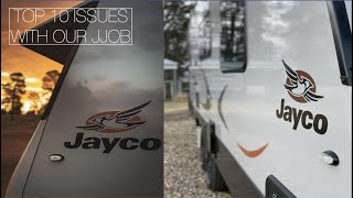 JAYCO JOURNEY OUTBACK  TOP 10 ISSUES [upl. by Arrais]