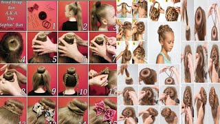 beautiful hairstyle ideas viralvideo [upl. by Kirch]