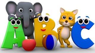 Phonics Song 2 with TWO Words in 3D  A For Airplane  ABC Alphabet Songs with Sounds for Children [upl. by Douglas]