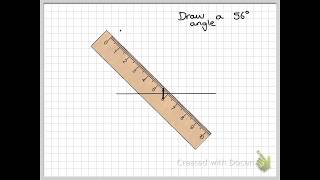 Protractor Basics  how to use a protractor to measure and draw an angle [upl. by Gaiser123]