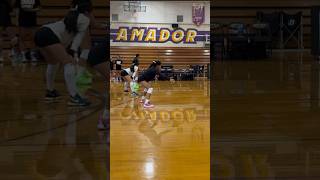 Volleyball Rallies  Amador Valley  Part 2 siennarivera carondelethighschool libero volleyball [upl. by Kimberli850]