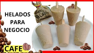 HELADOS DE CAFE DELICIOSOS HELADOS CASEROS CREMOSOS DE CAFE [upl. by Morey]