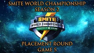 Smite World Championship 2016 Day 1  Game 5 [upl. by Ivanna]