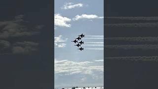 Huntington Beach Air Show 2023 Thunderbirds CLOSEUP Flying Formation 1012023 airshow [upl. by Ydnam893]