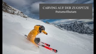 returnoftheturn  CARVING auf der Zugspitze [upl. by Juetta938]