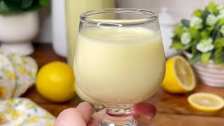 Crème de Limoncello fait maison 🍋 Rien de plus simple  Recette de famille au citron  Délicieux [upl. by Jimmy]