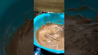 Part two Timer in comments Go to part three for decorating chocolate baking chocolatecake [upl. by Valdemar]