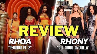 BRAVO RECAP RHOA DREADFUL REUNION RECAPRHONY TIRED ANGUILLA RECAP [upl. by Sualkin]