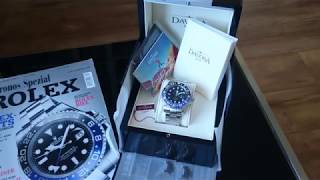 Davosa Ternos Professional TT GMT quotBatmanquot  Box und Lieferumfang  Deutsch [upl. by Ainola]