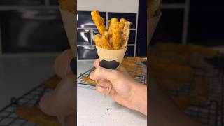 Verduri Fritti  Deep Fried Courgette easyrecipes deepfried cookingshorts cookingvideo [upl. by Ydnih916]