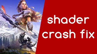 Fix Horizon Zero Dawn Crash on Startup Optimizing game Shader Compiling PC RAM Pagefile Glitch Bugs [upl. by Delano]