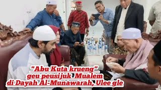 abu kuta krueng geupeusijuk mualem di Dayah AlMunawarah Ulee Glee mualem gubernuraceh [upl. by Yrek]