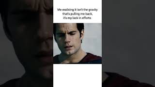 Superman is anti gravity 😞  Man of steel  superman  memes manofsteel superman shorts [upl. by Iphigenia195]