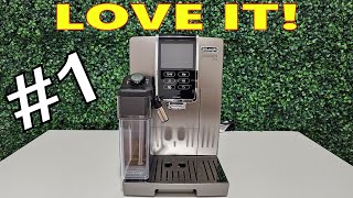 DeLonghi Dinamica Plus Automatic Coffee Machine REVIEW And DEMO [upl. by Eluk]