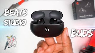 NEW Beats Studio Buds Unboxing amp Review [upl. by Llyrehc]