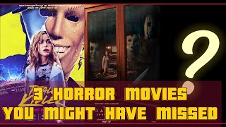 3 UNDERRATED HORROR MOVIES TO WATCH  3 UNDERRATED THINGS 1 [upl. by Bentlee]