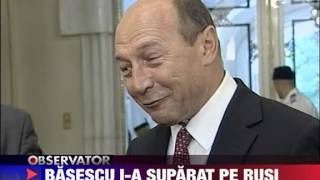 Rusia iritata de declaratiile lui Traian Basescu 30 IUNIE 2011 [upl. by Nikolaos288]