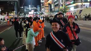 2023 Cheonan World Dance Festival Evening Parade Brazil Marching Forward Costa Rica Exiting [upl. by Droffilc]