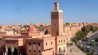 Ouarzazate l heure de la prière Maroc [upl. by Nnylyram]