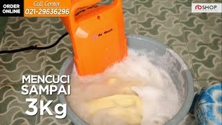 ReWash Mesin Cuci Portable Mini  Hemat Listrik Bergaransi [upl. by Russi]