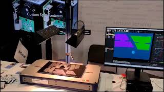 Demonstration of Hyperspectral Textile Scanning at SPIE Photonics West 2024 [upl. by Ellehsram210]